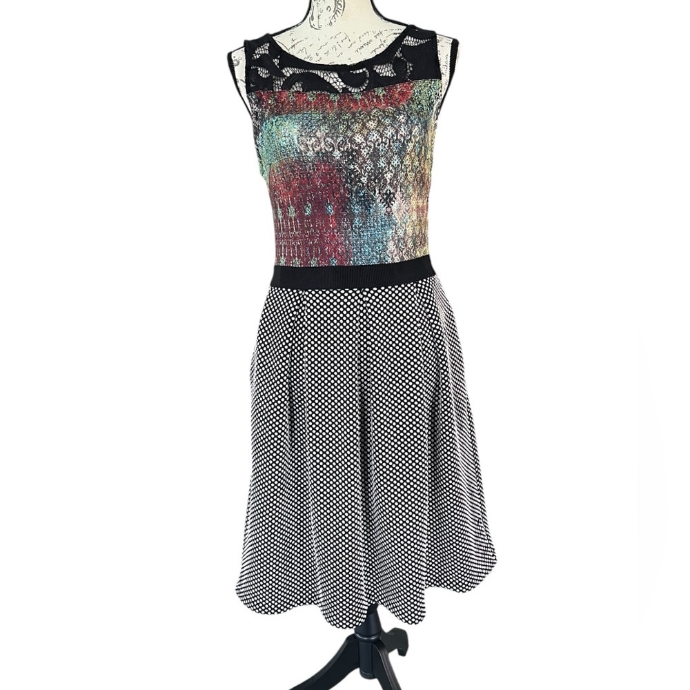 Anthropologie (Westin) Galina print dress sz large